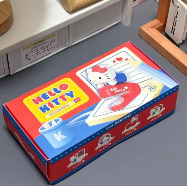 Sanrio Anime Hello Kitty Fun Stationery Box Series Blind Box Cute KT Cat Model Collection Ornament Boys Girls Birthday Gifts
Sanrio Anime Hello Kitty Fun Stationery Box Series Blind Box Cute KT Cat Model Collection Ornament Boys Girls Birthday Gifts