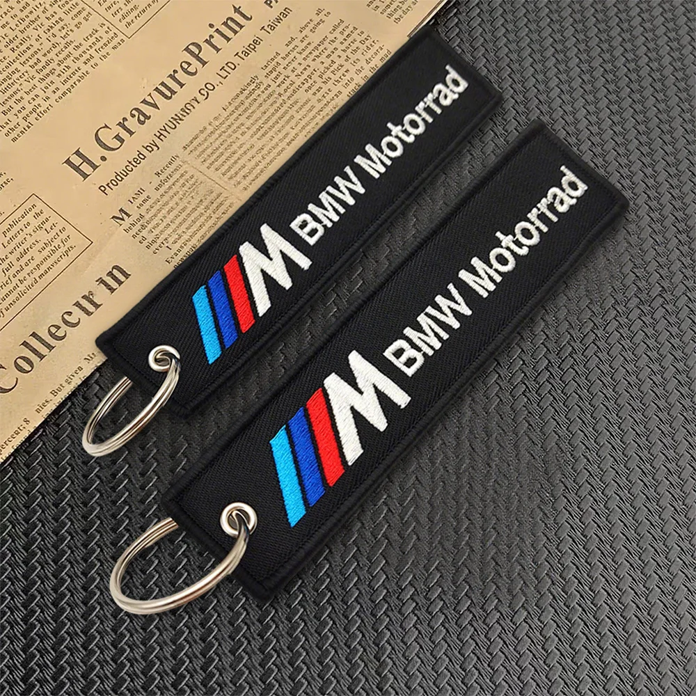 Embroidery Motorcycle Emblem Keychain Keyring for Bmw M Motorrad Performance G30 G32 Auto Interior Modification Accessories
Embroidery Motorcycle Emblem Keychain Keyring for Bmw M Motorrad Performance G30 G32 Auto Interior Modification Accessories