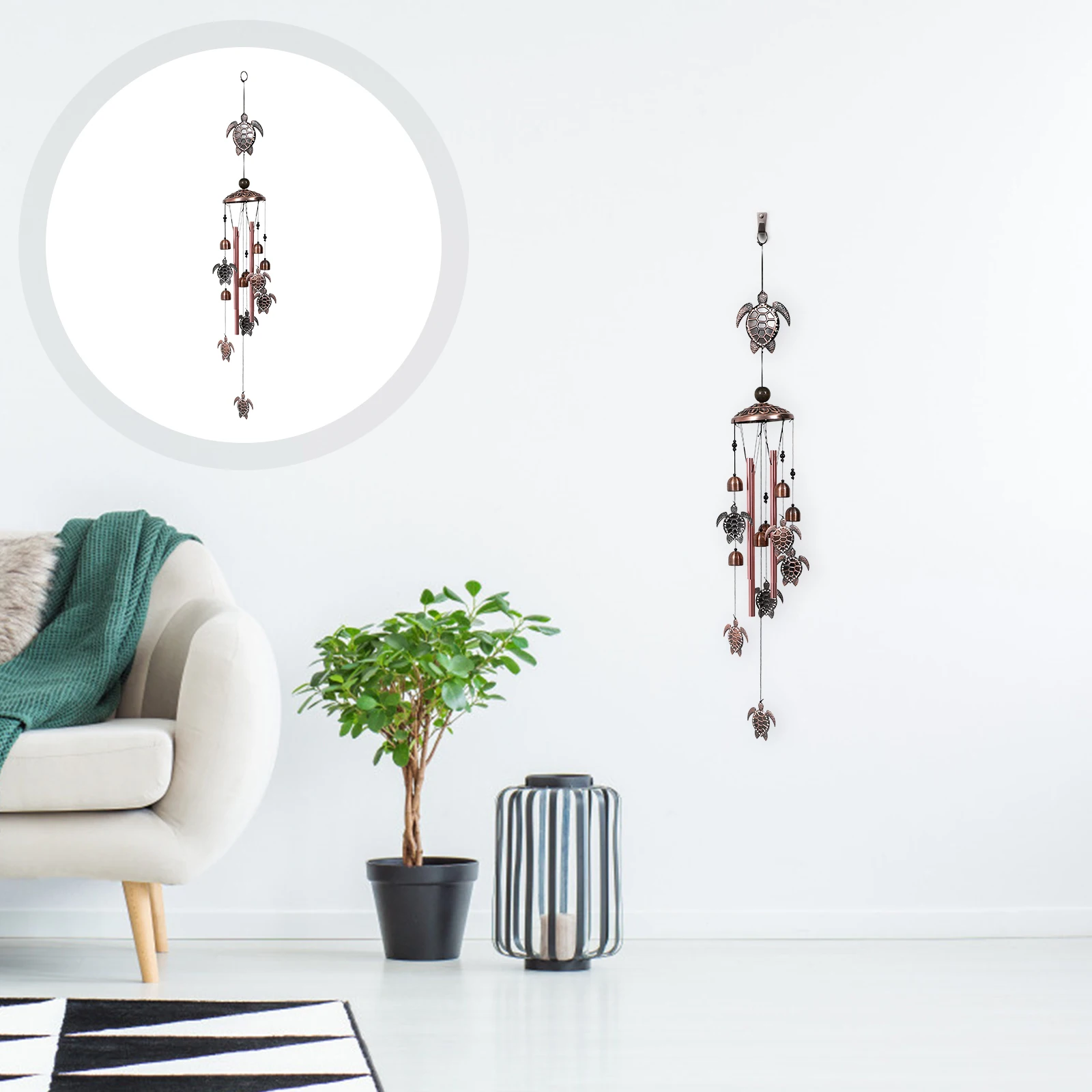 Turtle Wind Chime Decorative for outside Outdoors Aluminum Hanging Chimes Decoration
Turtle Wind Chime Decorative for outside Outdoors Aluminum Hanging Chimes Decoration