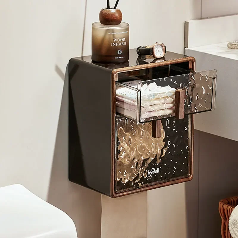 Держатель для туалетной бумаги, водонепроницаемый и неперфорированный настенный ящик для хранения, рулон бумаги, аксессуары для ванной комнаты
Держатель для туалетной бумаги, водонепроницаемый и неперфорированный настенный ящик для хранения, рулон бумаги, аксессуары для ванной комнаты
