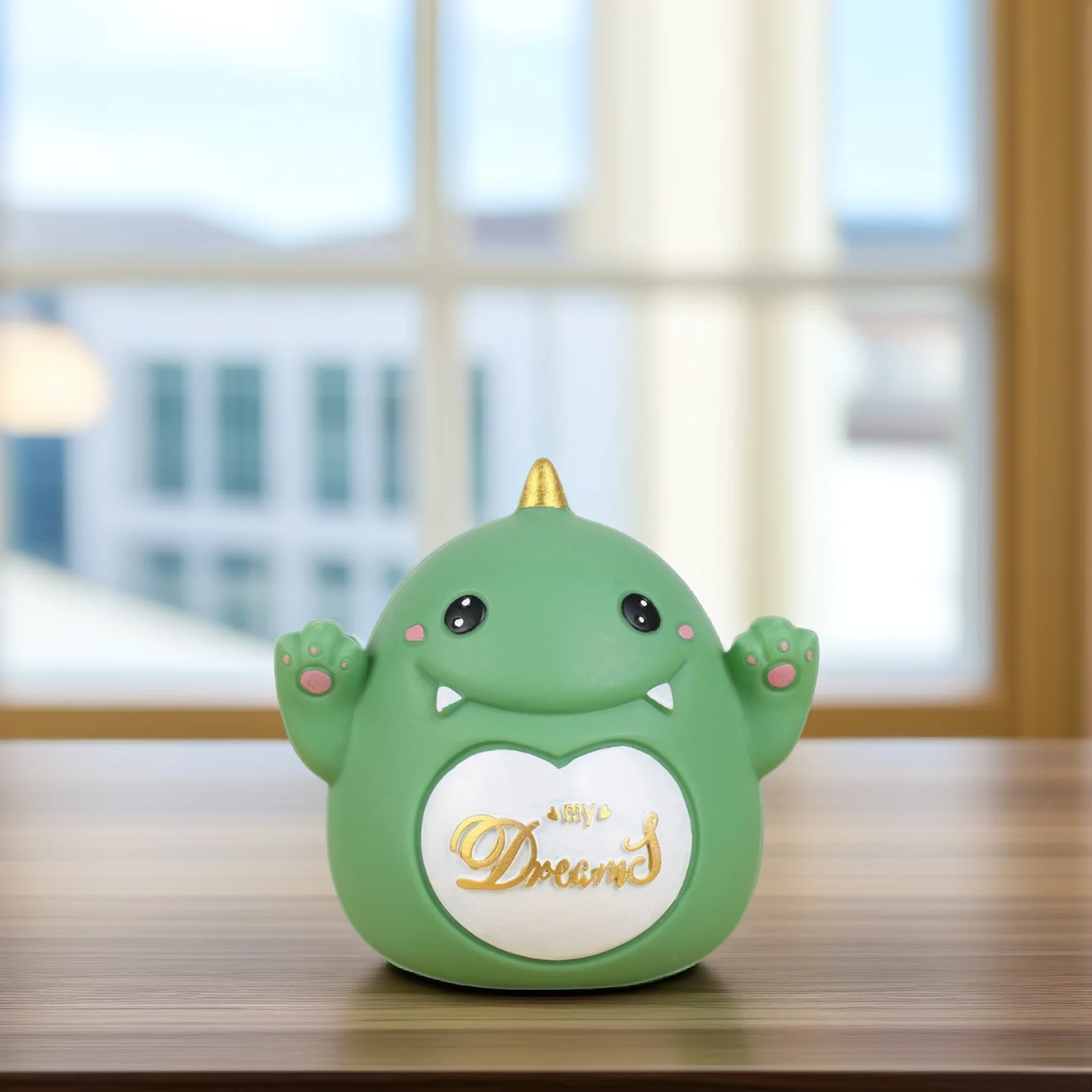 Cartoon Dragon Shaped Piggy Bank 15x15x8cm Medium Size Coin Storage Savings Habit Desk Shelf Decor Vinyl Money Pot for Kids
Cartoon Dragon Shaped Piggy Bank 15x15x8cm Medium Size Coin Storage Savings Habit Desk Shelf Decor Vinyl Money Pot for Kids