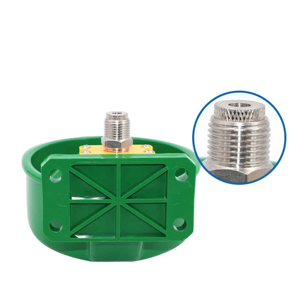 Pig Waterer Automatic Livestock Drinker Durable Metal Goat Sheep Dog Drinking Bowl Farm Poultry Feeding Tool Green 
Pig Waterer Automatic Livestock Drinker Durable Metal Goat Sheep Dog Drinking Bowl Farm Poultry Feeding Tool Green