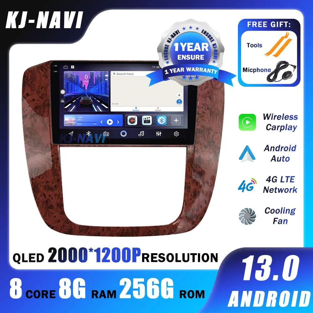 9'' QLED/IPS Android 13 For GMC Yukon 3 GMT 900 For Chevrolet Tahoe 3 III GMT900 2007 - 2014 Car Radio Multimedia Video 4G WIFI
9'' QLED/IPS Android 13 For GMC Yukon 3 GMT 900 For Chevrolet Tahoe 3 III GMT900 2007 - 2014 Car Radio Multimedia Video 4G WIFI