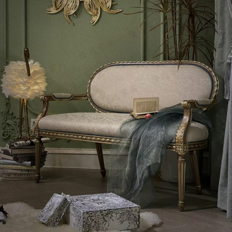 European double sofa solid wood fabric Nordic leisure chair triple sofa bedside sofa
European double sofa solid wood fabric Nordic leisure chair triple sofa bedside sofa