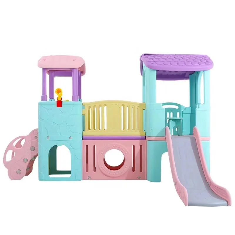 Indoor Slides with Seesaw Kindergarten Happy Fun Kids Indoor Playground Swing and EVA Mats for Family Game Plastic Playhousepro
Indoor Slides with Seesaw Kindergarten Happy Fun Kids Indoor Playground Swing and EVA Mats for Family Game Plastic Playhousepro