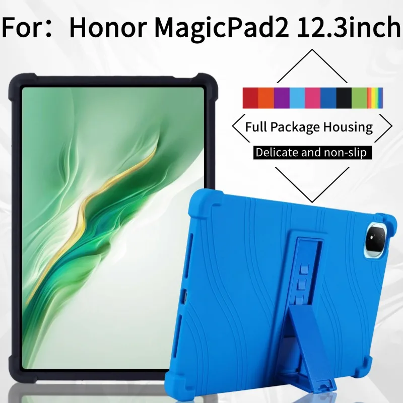 Чехол для планшета Honor GT Pro (ROD2-W69)/Magic Pad 2 (ROD2-W09) Супер противоударный мягкий силиконовый защитный чехол-подставка
Чехол для планшета Honor GT Pro (ROD2-W69)/Magic Pad 2 (ROD2-W09) Супер противоударный мягкий силиконовый защитный чехол-подставка
