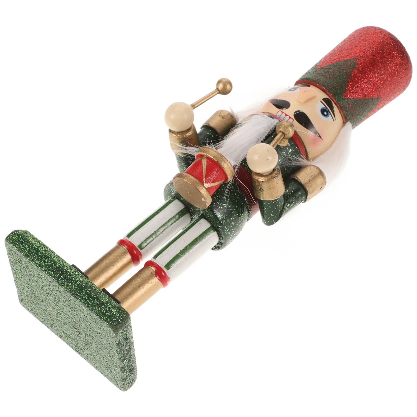 Wooden Nutcracker Ornaments 16cm Decoration Christmas Table Gift Home Desktop Miniature Model Craft
Wooden Nutcracker Ornaments 16cm Decoration Christmas Table Gift Home Desktop Miniature Model Craft