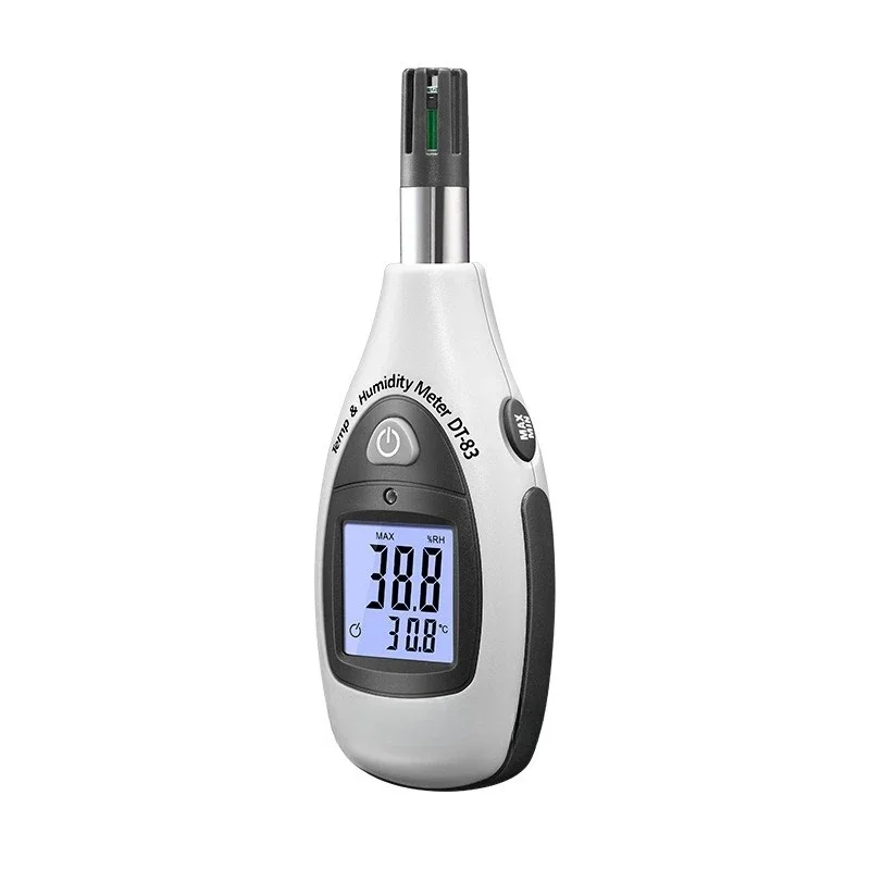 High Precision Thermohygrometer Temperature and Humidity Detector Temperature and Humidity Meter DT-83
High Precision Thermohygrometer Temperature and Humidity Detector Temperature and Humidity Meter DT-83