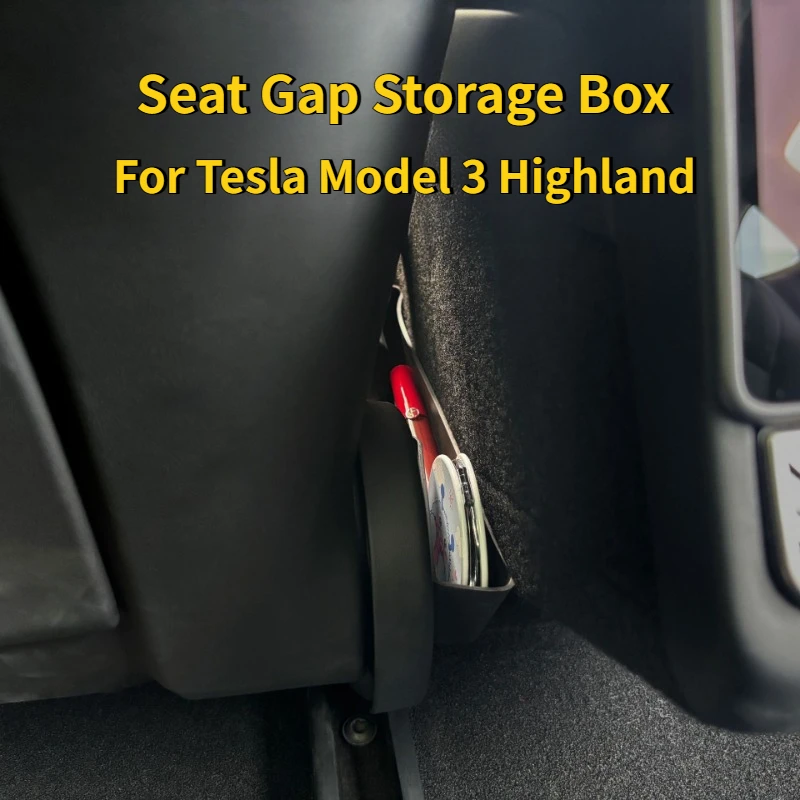 Seat Gap Storage Box for Tesla Model 3 Highland 2024 Central Control Sides Gap Plug Phone Card Storage Organizer Car Accessories
Seat Gap Storage Box for Tesla Model 3 Highland 2024 Central Control Sides Gap Plug Phone Card Storage Organizer Car Accessories