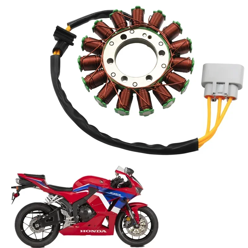 Для Honda CBR600RR 2013-2023, магнитные аксессуары, катушка статора генератора двигателя
Для Honda CBR600RR 2013-2023, магнитные аксессуары, катушка статора генератора двигателя