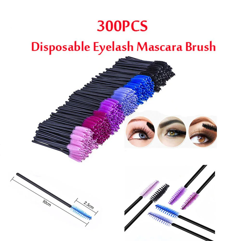 300Pcs Eyelash Brush Multicolor Disposable Mascara Wands Professional Makeup Applicators Lash Separating Brushes for Salon Home
300Pcs Eyelash Brush Multicolor Disposable Mascara Wands Professional Makeup Applicators Lash Separating Brushes for Salon Home