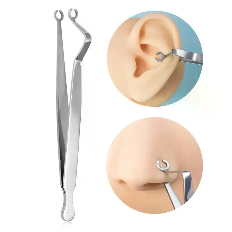 Stainless Steel Piercing Forceps Clamp Tool Lip Nail Earring Puncture Clip Open Close Ear Nose Septum Body Piercing Tool
Stainless Steel Piercing Forceps Clamp Tool Lip Nail Earring Puncture Clip Open Close Ear Nose Septum Body Piercing Tool