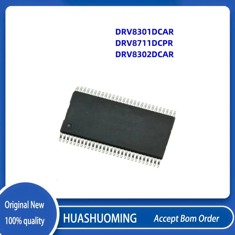 2Pcs/Lot DRV8301DCAR DRV8711DCPR DRV8302DCAR DRV8301D DRV8301 DRV8711D DRV8711 DRV8302D DRV8302 TSSOP-56
2Pcs/Lot DRV8301DCAR DRV8711DCPR DRV8302DCAR DRV8301D DRV8301 DRV8711D DRV8711 DRV8302D DRV8302 TSSOP-56