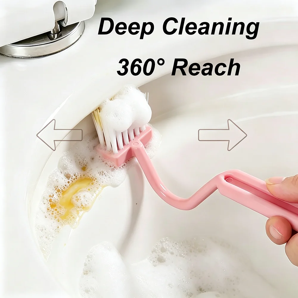 Toilet Gap Cleaning Brush Narrow Space Cleaner Deep Cleaning Bathroom Corner Brush Long Handle Easy Clean Tool
Toilet Gap Cleaning Brush Narrow Space Cleaner Deep Cleaning Bathroom Corner Brush Long Handle Easy Clean Tool