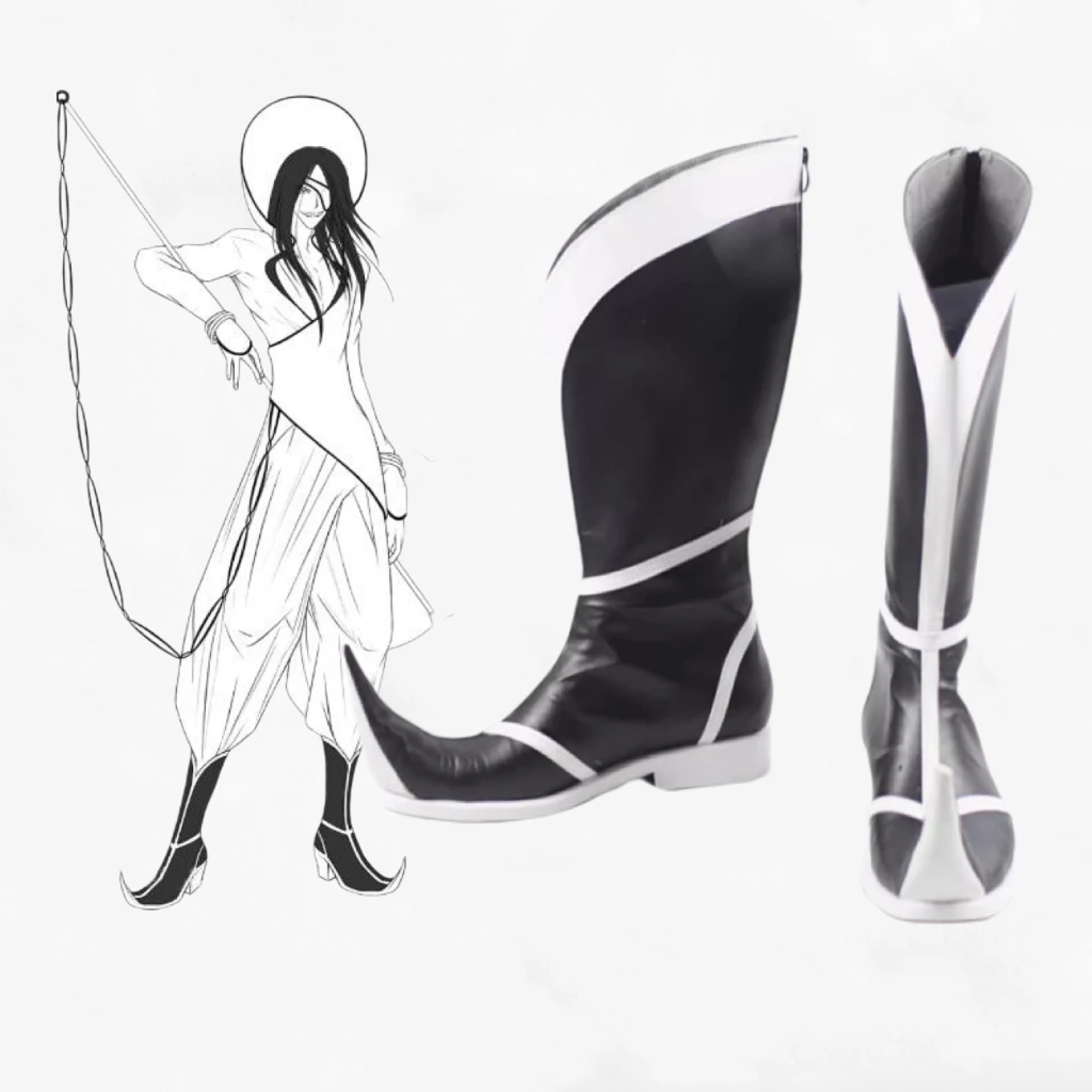 Bleach Nnoitra Gilga Espada Cosplay Shoes Handmade Faux Leather Boots
Bleach Nnoitra Gilga Espada Cosplay Shoes Handmade Faux Leather Boots