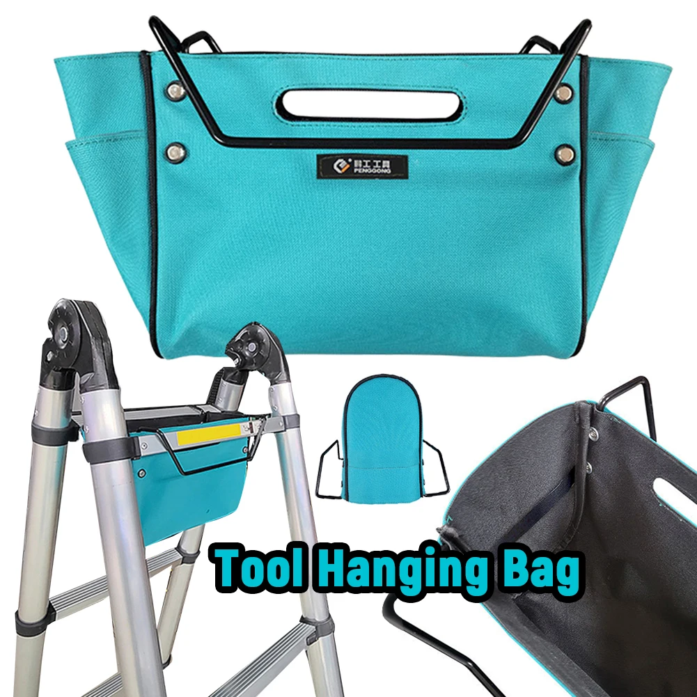 Телескопическая лестница, сумка для инструментов, многофункциональная портативная сумка для хранения, органайзеры для инструментов из ткани Оксфорд с боковыми карманами, сумка для электрика
Телескопическая лестница, сумка для инструментов, многофункциональная портативная сумка для хранения, органайзеры для инструментов из ткани Оксфорд с боковыми карманами, сумка для электрика