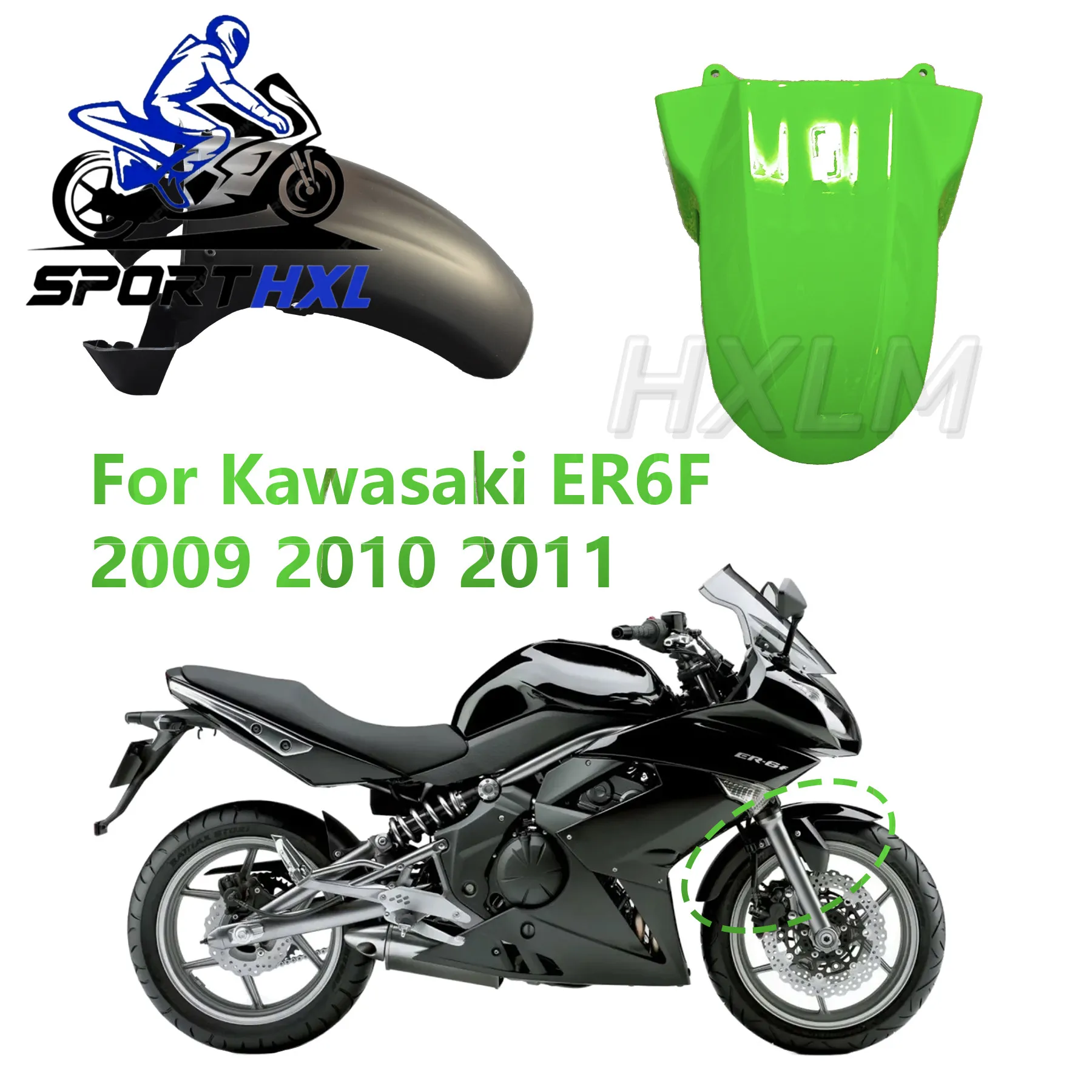 ER6F Motorcycle Accessories Front Mudguard For KAWASAKI ER-6F 2009 2010 2011 Fender Wheel Cover Splash Guard Protector
ER6F Motorcycle Accessories Front Mudguard For KAWASAKI ER-6F 2009 2010 2011 Fender Wheel Cover Splash Guard Protector
