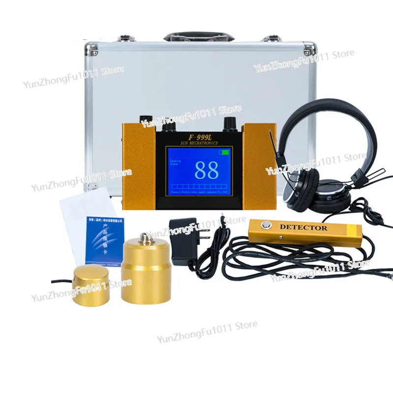 F999L High Precision Electronic Leakage Detector Water Pipe Scope Water Leak industrial Underground Pipeline Leakage Detector
F999L High Precision Electronic Leakage Detector Water Pipe Scope Water Leak industrial Underground Pipeline Leakage Detector