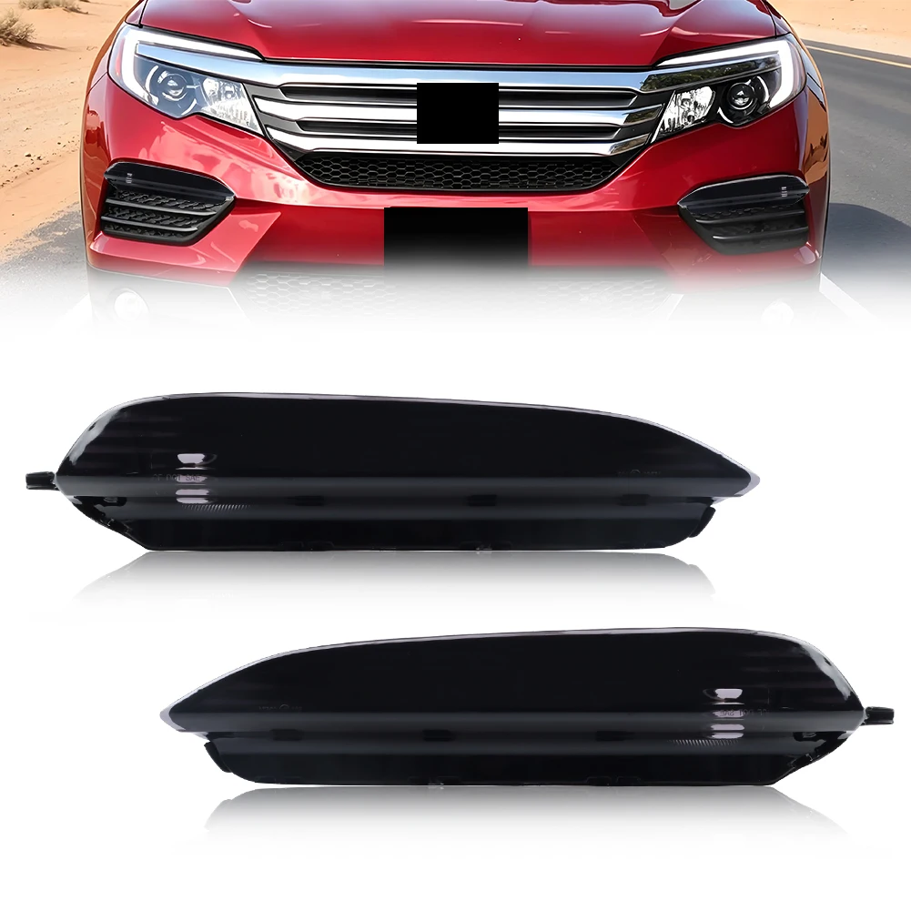 2Pcs Front Bumper Daytime Running Light Parking Light Turn Signal Light DRL Cover For 2016 2017 2018 Honda Pilot No Bulb/Socket
2Pcs Front Bumper Daytime Running Light Parking Light Turn Signal Light DRL Cover For 2016 2017 2018 Honda Pilot No Bulb/Socket