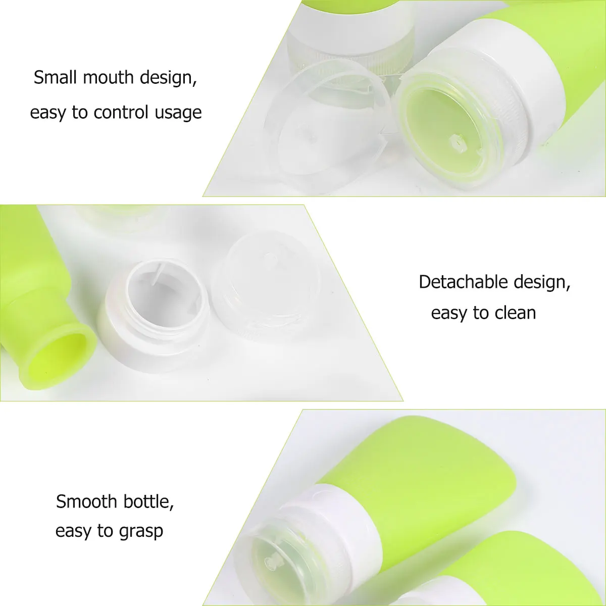 2pcs Sub Packaging Leakproof Bottles Lightweight Empty Storage Bottle Emulsion Bottles for Shampoo Makeup Remover
2pcs Sub Packaging Leakproof Bottles Lightweight Empty Storage Bottle Emulsion Bottles for Shampoo Makeup Remover