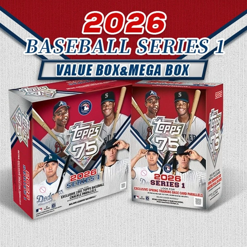 НОВИНКА 2026: Коллекционная карточка-звезда Baseball Series1, бокс-сюрприз
НОВИНКА 2026: Коллекционная карточка-звезда Baseball Series1, бокс-сюрприз