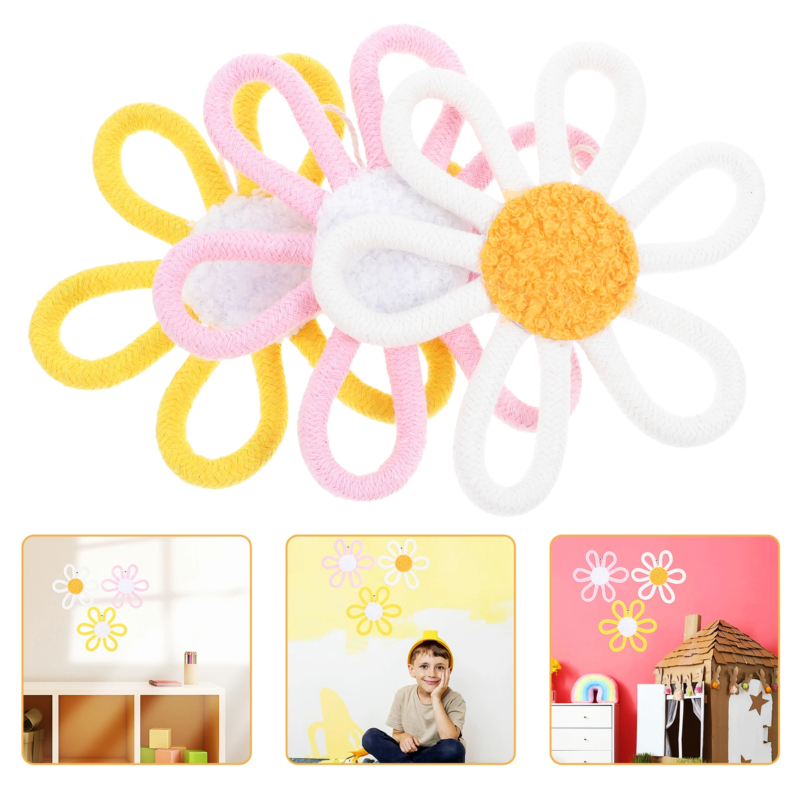 3pcs 3 Pieces Wall Girls Bedroom Decor Decor Baby Girl Nursery Bohemian Flower Room Decorations Kids Walls Hanging Easy Install
3pcs 3 Pieces Wall Girls Bedroom Decor Decor Baby Girl Nursery Bohemian Flower Room Decorations Kids Walls Hanging Easy Install