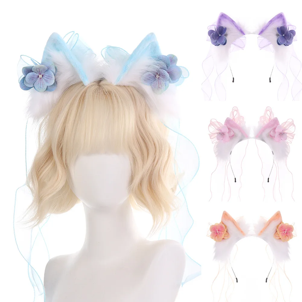 Повязка на голову с имитацией кошачьих ушей, имитация головного убора, карнавальный костюм, аксессуары с кошачьими ушками животных, костюм для вечеринки на Хэллоуин
Повязка на голову с имитацией кошачьих ушей, имитация головного убора, карнавальный костюм, аксессуары с кошачьими ушками животных, костюм для вечеринки на Хэллоуин