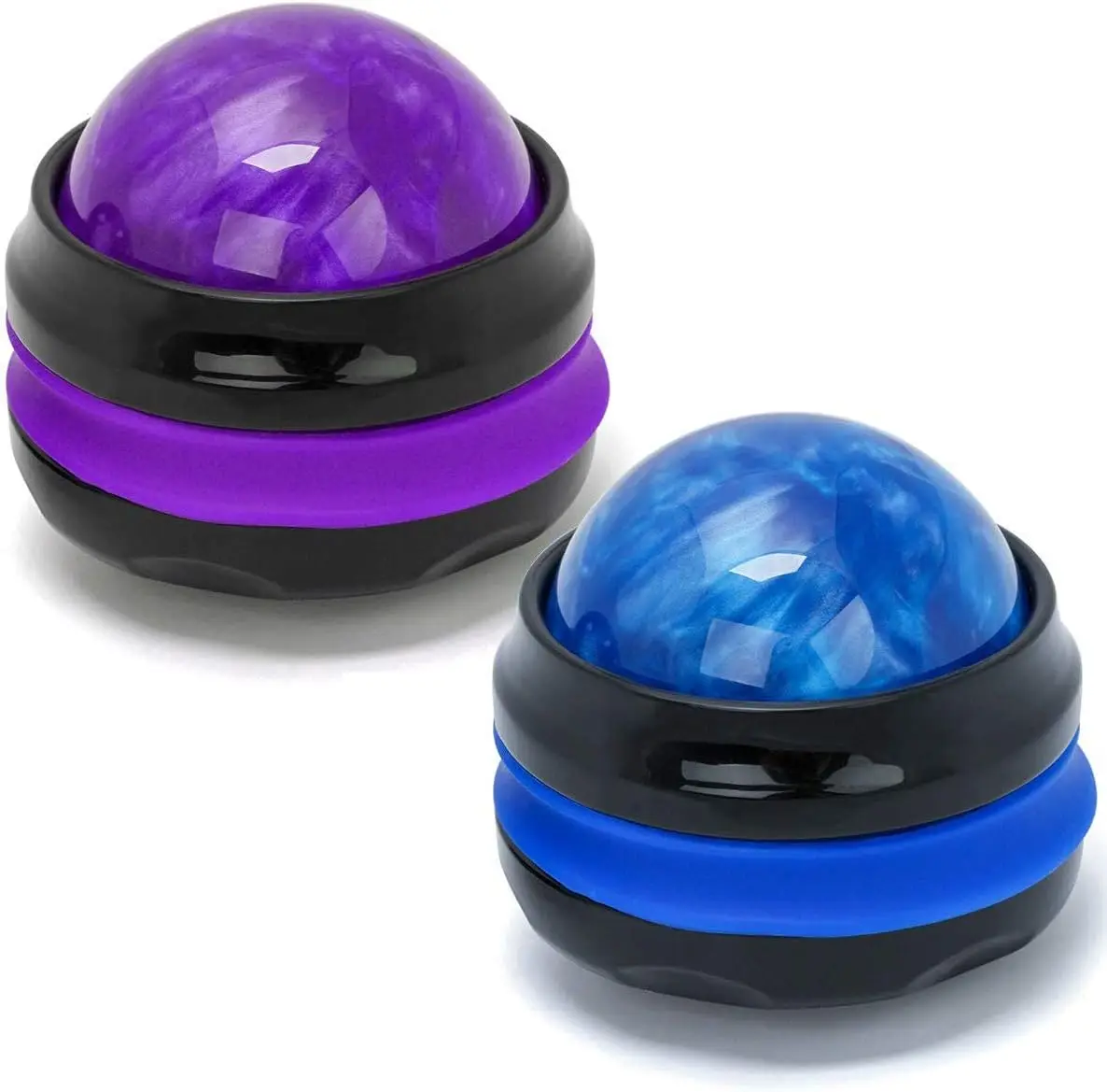 2-Pack Handheld Massage Balls for Sore Muscles, Shoulders, Neck, Back, Legs & Feet (Blue+Purple)
2-Pack Handheld Massage Balls for Sore Muscles, Shoulders, Neck, Back, Legs & Feet (Blue+Purple)