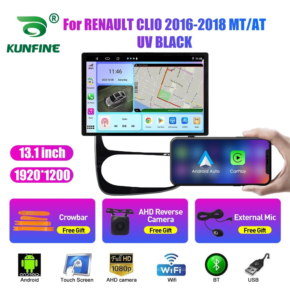 13.1 inch Car Radio For RENAULT CLIO 2016-2018 MT AT Car DVD GPS Navigation Stereo Carplay 2 Din Central Multimedia Android Auto
13.1 inch Car Radio For RENAULT CLIO 2016-2018 MT AT Car DVD GPS Navigation Stereo Carplay 2 Din Central Multimedia Android Auto