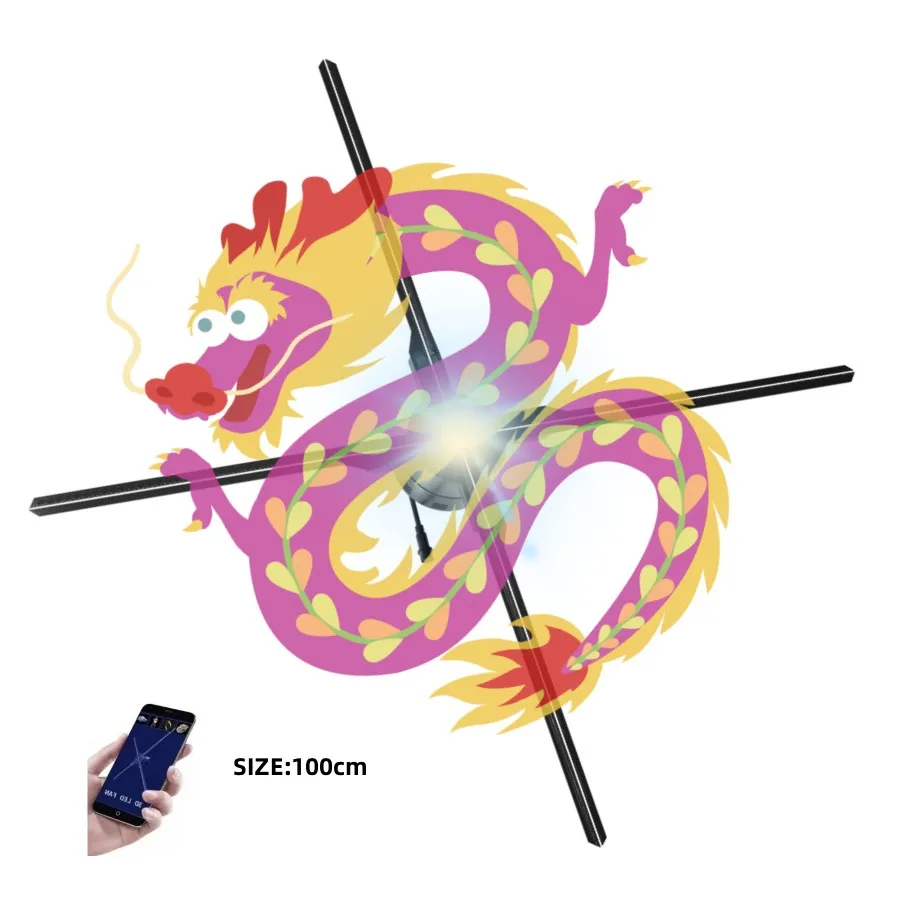 3D Fan Advertising Machine HD LED Holographic Display 100cm 3d Holographic Fan Vivid Effect Naked Eye Stereo
3D Fan Advertising Machine HD LED Holographic Display 100cm 3d Holographic Fan Vivid Effect Naked Eye Stereo
