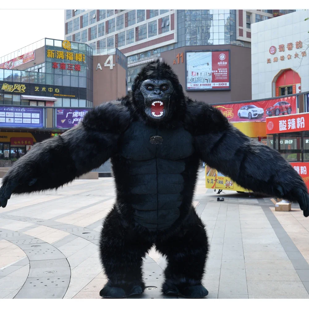 King Kong Inflatable Costume for Adult Halloween Plush Furry Mascot animal Venice Carnival Dress Suit without battery
King Kong Inflatable Costume for Adult Halloween Plush Furry Mascot animal Venice Carnival Dress Suit without battery