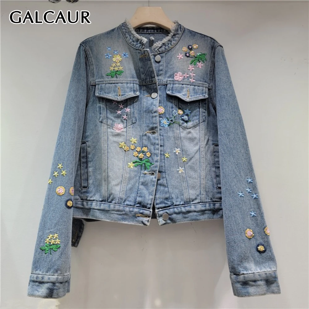 GALCAUR синяя базовая куртка с вышивкой, женская свободная повседневная женская летняя куртка с круглым вырезом и длинным рукавом, стильная модная новинка
GALCAUR синяя базовая куртка с вышивкой, женская свободная повседневная женская летняя куртка с круглым вырезом и длинным рукавом, стильная модная новинка