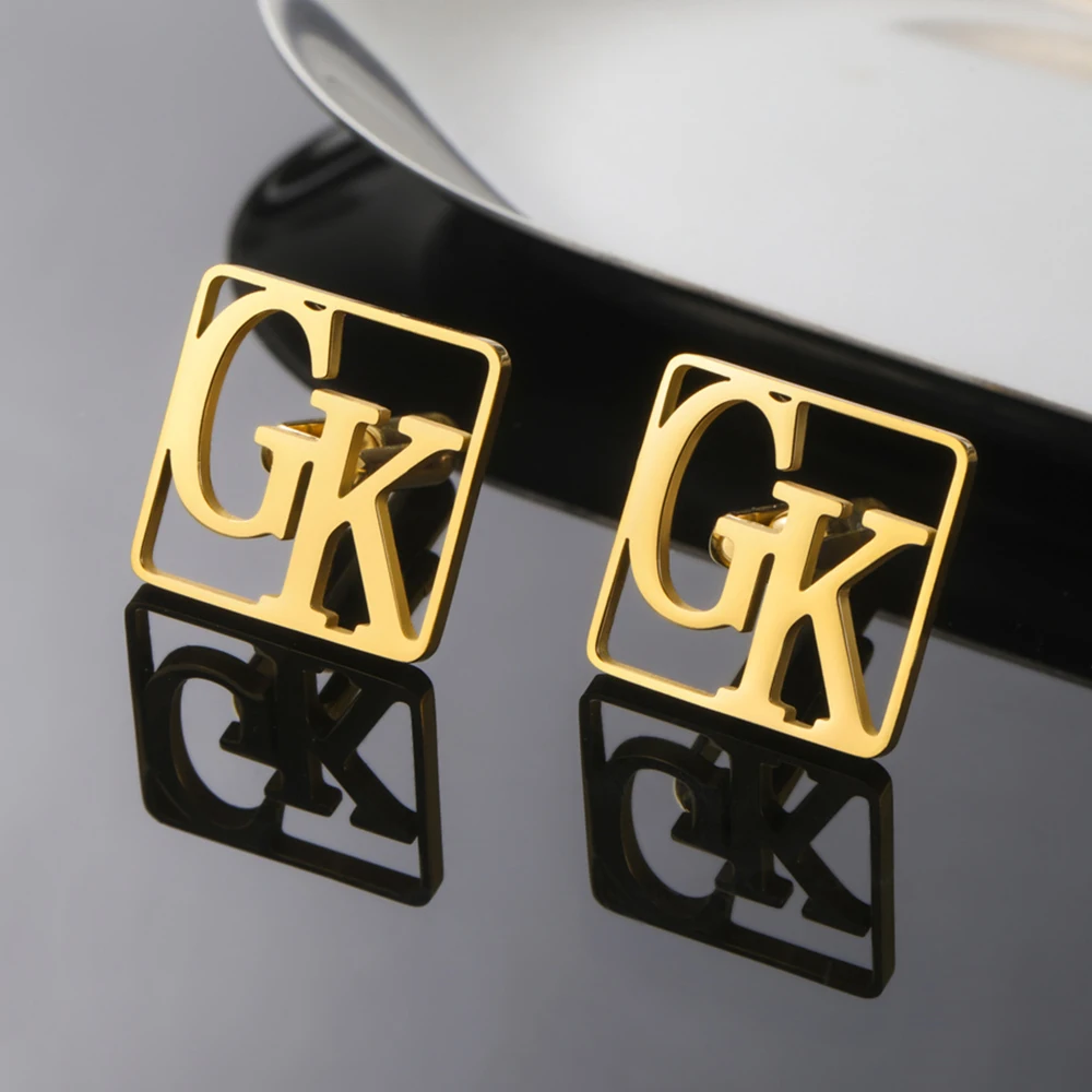 My Shape Customized Initials Cufflinks Men Personalized 2 Letters Cuff Links for Wedding Business Shirt Stainless Steel Jewelry
My Shape Customized Initials Cufflinks Men Personalized 2 Letters Cuff Links for Wedding Business Shirt Stainless Steel Jewelry