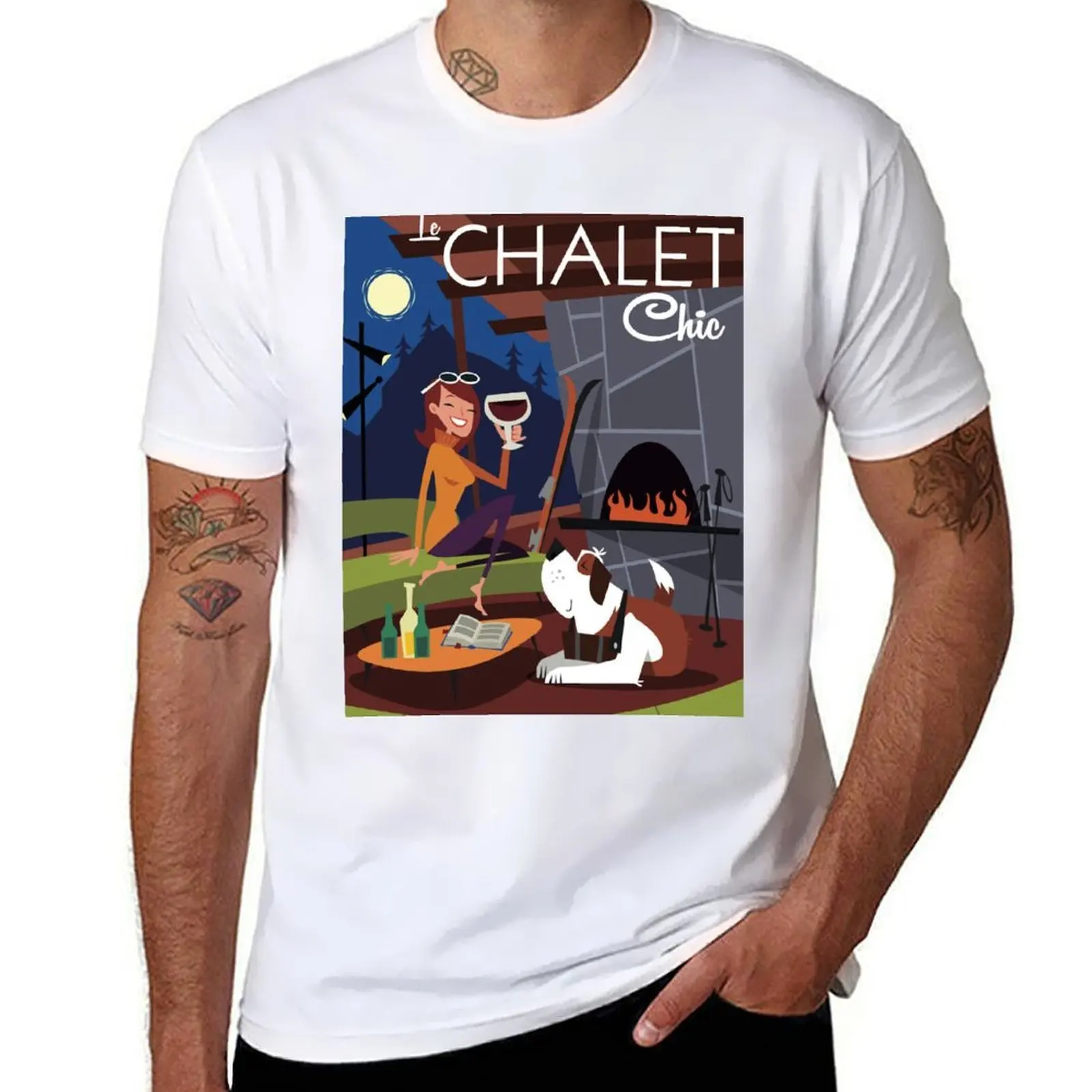 tshirt poster man soft T-Shirt t cotton Chalet Chic shirts man for retro Le tshirt anime
tshirt poster man soft T-Shirt t cotton Chalet Chic shirts man for retro Le tshirt anime