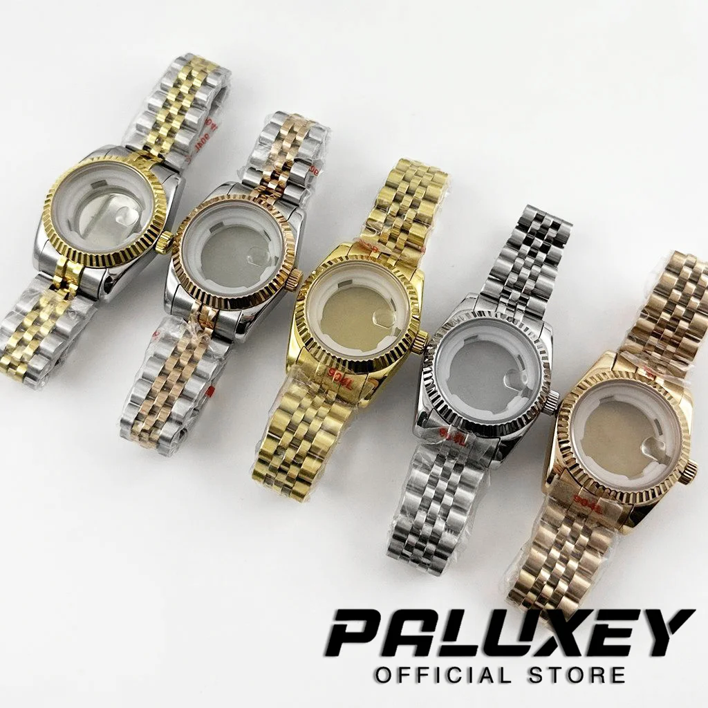 31MM NH05 Fluted Curved Sapphire Glass Stainless Steel Waterproof Watch Case for Ladies Women Fit NH05 NH06 Movement
31MM NH05 Fluted Curved Sapphire Glass Stainless Steel Waterproof Watch Case for Ladies Women Fit NH05 NH06 Movement