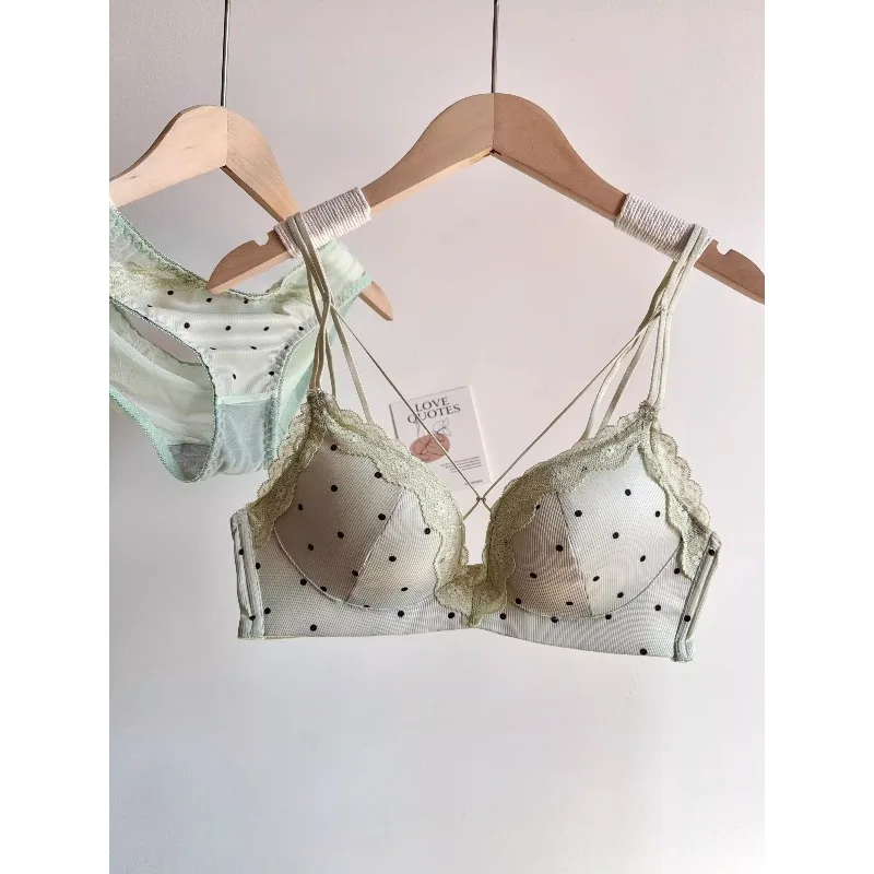 Soutien-Gorge Sans Armature Pois Push Up Set Dos Croix Petit Sein Rembouré Anti Affaissement Support Latéral Beau Dos Confort
Soutien-Gorge Sans Armature Pois Push Up Set Dos Croix Petit Sein Rembouré Anti Affaissement Support Latéral Beau Dos Confort