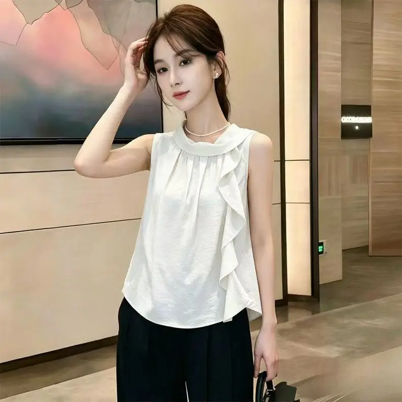 plus Size Women's Slimming Summer T-Shirt Sleeveless Overhead Vest Loose Base Shirt Comfortable Fit round Neck Long Sleeve
plus Size Women's Slimming Summer T-Shirt Sleeveless Overhead Vest Loose Base Shirt Comfortable Fit round Neck Long Sleeve