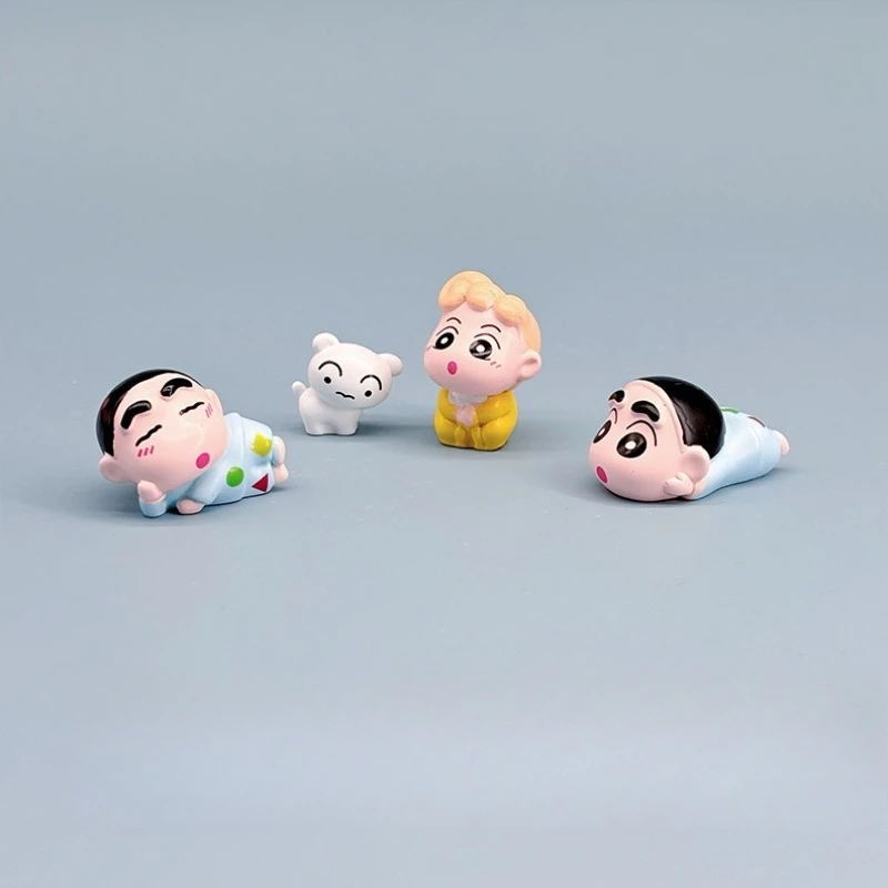 4pcs/set Anime Crayon Shin-chan Action Figure PVC Collection Nohara Shinnosuke Family Portraits Figurine Sleep Model Girl Toys
4pcs/set Anime Crayon Shin-chan Action Figure PVC Collection Nohara Shinnosuke Family Portraits Figurine Sleep Model Girl Toys