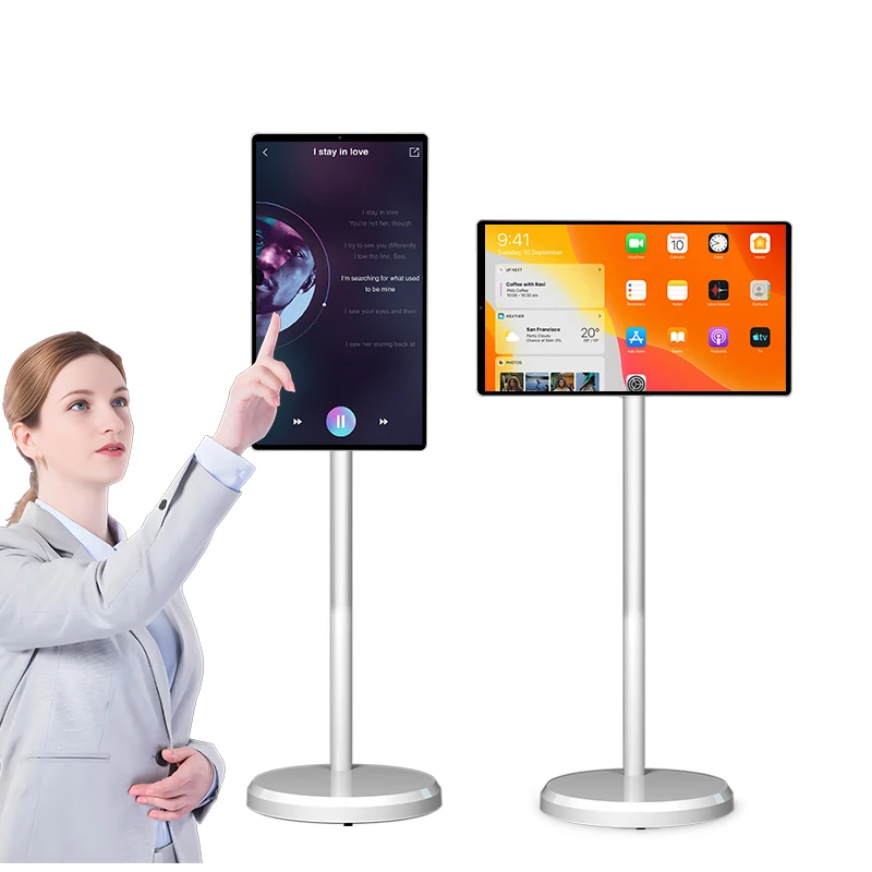 Customized 21.5 Inch 64Gb Smart Touch Screen Portable Tv Interactive Television Display Electronics Mobile Portable Smart Tv
Customized 21.5 Inch 64Gb Smart Touch Screen Portable Tv Interactive Television Display Electronics Mobile Portable Smart Tv