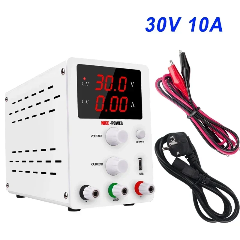 R-SPS3010 Product Test Aging Power Precision Four Digital Adjustable Switching Power Source 30V 10A DC Regulated Power Supply
R-SPS3010 Product Test Aging Power Precision Four Digital Adjustable Switching Power Source 30V 10A DC Regulated Power Supply