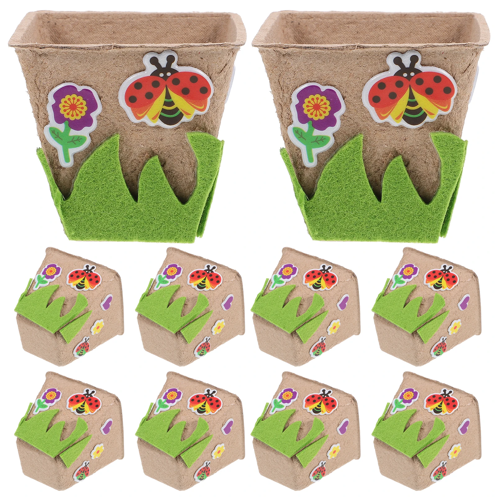 1 set 6x6cm Paper Nursery Cups Garden Plant Starter Pots Kids Craft Kit Growing Germination Container Set Stickers
1 set 6x6cm Paper Nursery Cups Garden Plant Starter Pots Kids Craft Kit Growing Germination Container Set Stickers