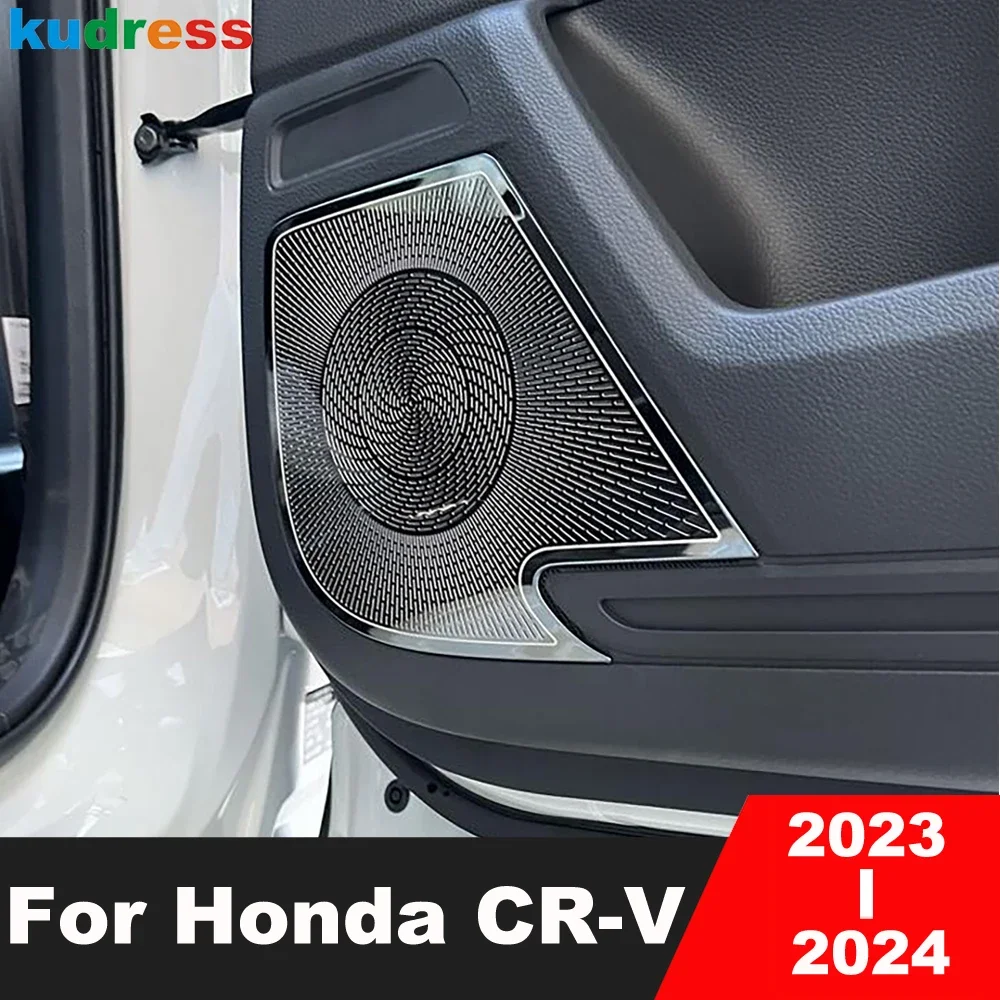 Автомобильная внутренняя дверь, аудио стереодинамик, накладка для Honda CRV CR-V 2023 2023, стальная дверная рамка громкоговорителя, аксессуары для интерьера
Автомобильная внутренняя дверь, аудио стереодинамик, накладка для Honda CRV CR-V 2023 2023, стальная дверная рамка громкоговорителя, аксессуары для интерьера