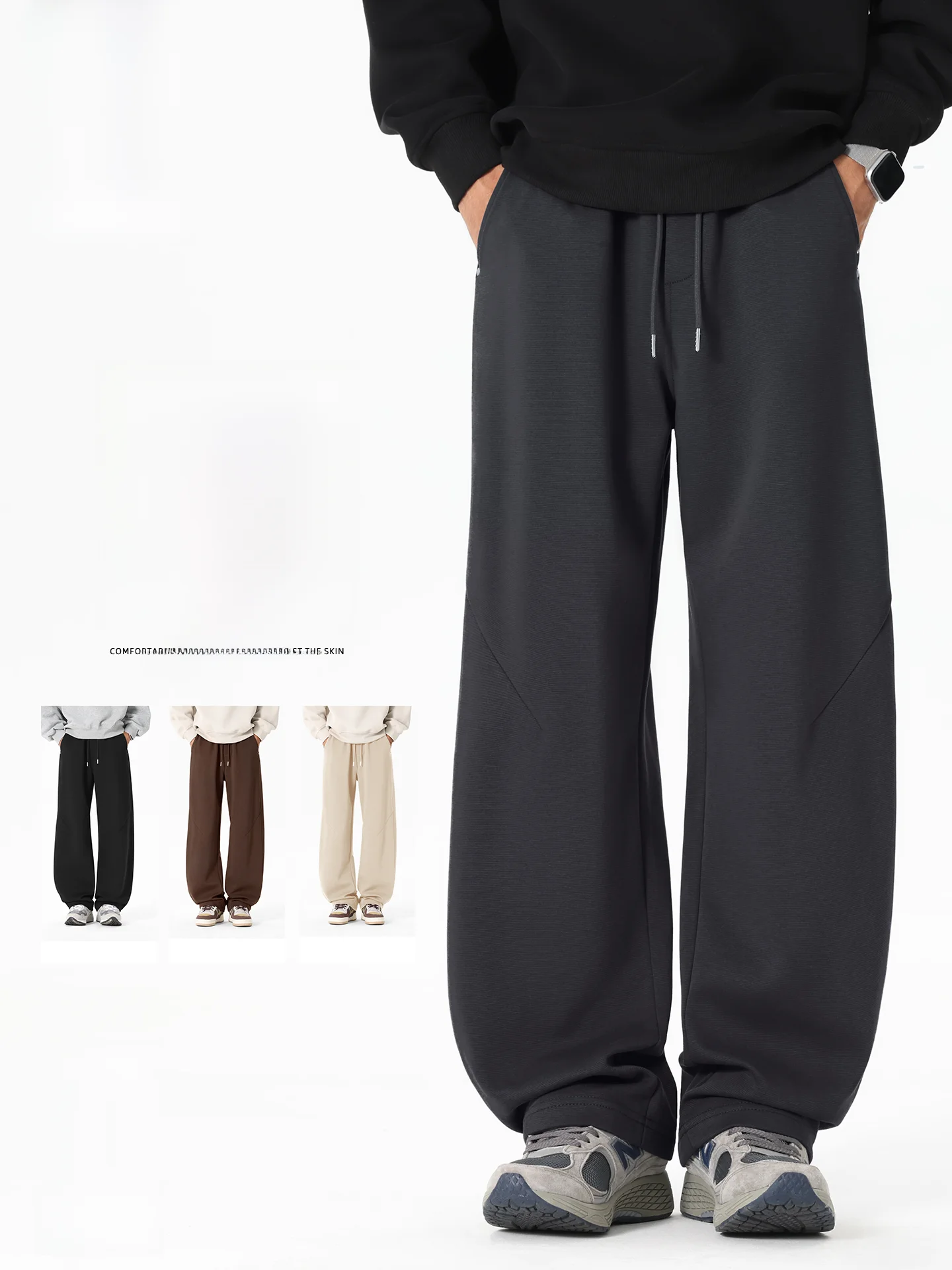k ey Casual Pants Men's Spring 2026 High-End Heavy Leg Knife Pants American Casual Straight Leg Trousers
k ey Casual Pants Men's Spring 2026 High-End Heavy Leg Knife Pants American Casual Straight Leg Trousers