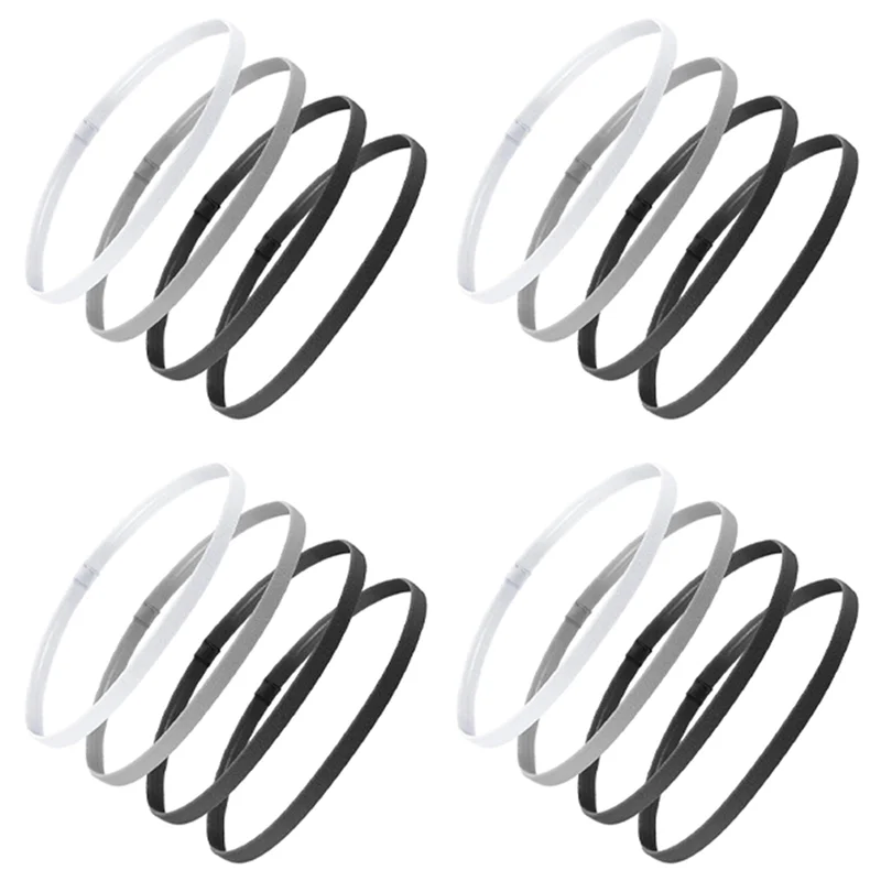 ABHQ-16 Pieces Thick Non-Slip Elastic Sport Headbands Hair Headbands,Exercise Hair And Sweatbands For Women And Men
ABHQ-16 Pieces Thick Non-Slip Elastic Sport Headbands Hair Headbands,Exercise Hair And Sweatbands For Women And Men