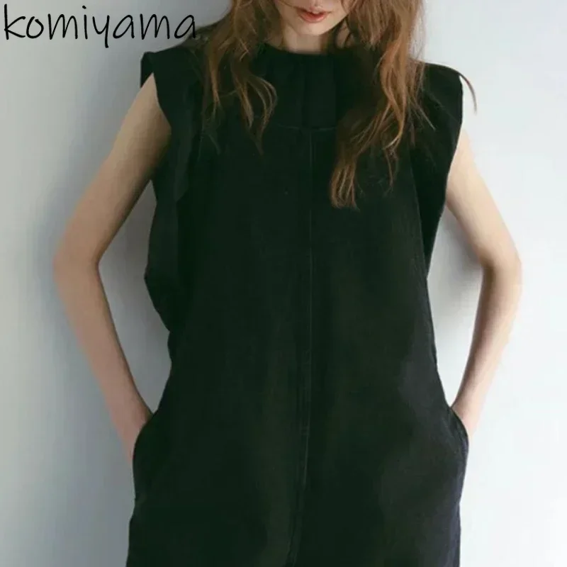 Japan Pleated Clothing Summer 2025 New Woman Shirts & Blouses O-neck Sleeveless Blusas Mujer Loose Comfortable Ropa Camisas
Japan Pleated Clothing Summer 2025 New Woman Shirts & Blouses O-neck Sleeveless Blusas Mujer Loose Comfortable Ropa Camisas