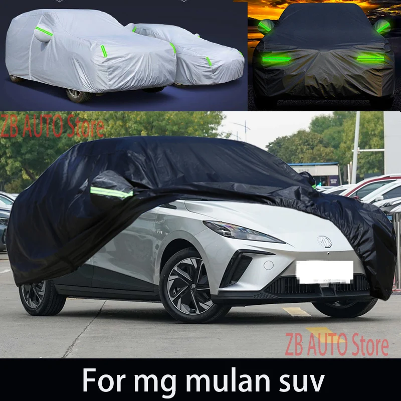 For mg mulan suv Outdoor Protection Full Car Covers Snow Cover Sunshade Waterproof Dustproof Exterior Car accessories
For mg mulan suv Outdoor Protection Full Car Covers Snow Cover Sunshade Waterproof Dustproof Exterior Car accessories