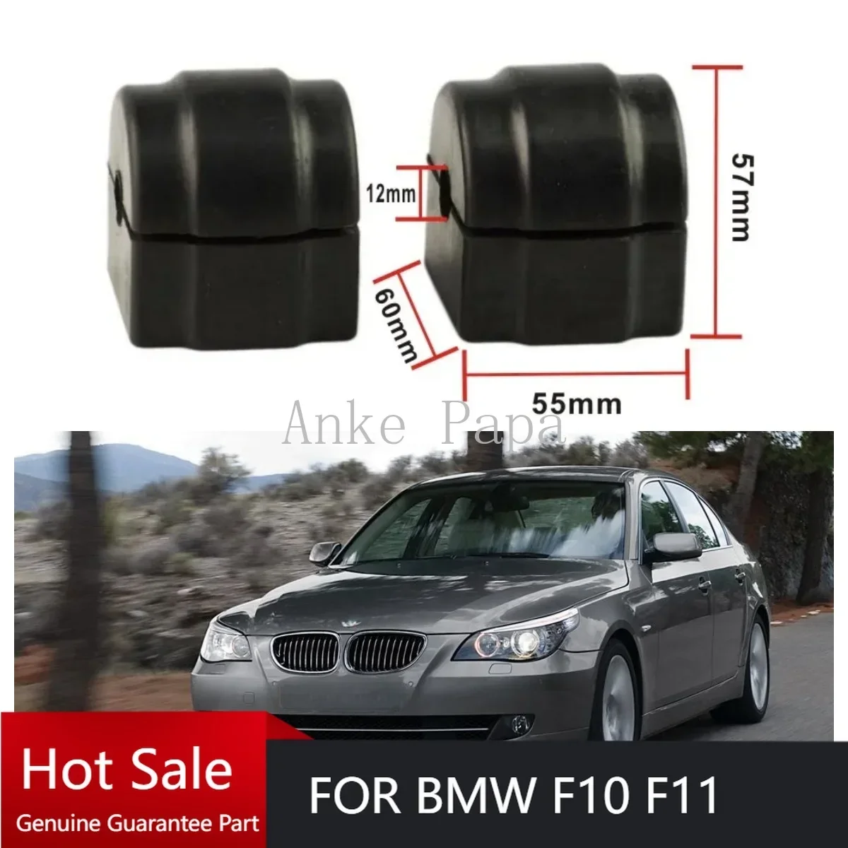 Rear Axle Suspension Stabilizer Bushing Rubber Bushing FOR BMW F10 F11 528i 535i 530i 33556788861 2PCS
Rear Axle Suspension Stabilizer Bushing Rubber Bushing FOR BMW F10 F11 528i 535i 530i 33556788861 2PCS