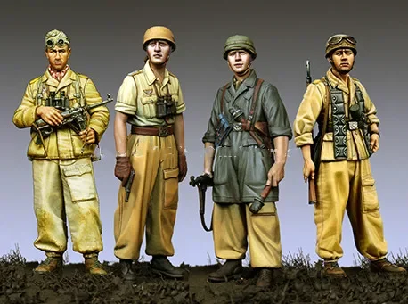Фигурка модели из смолы 1/35, GK, 4 фигурки, комплект в разобранном и неокрашенном виде
Фигурка модели из смолы 1/35, GK, 4 фигурки, комплект в разобранном и неокрашенном виде