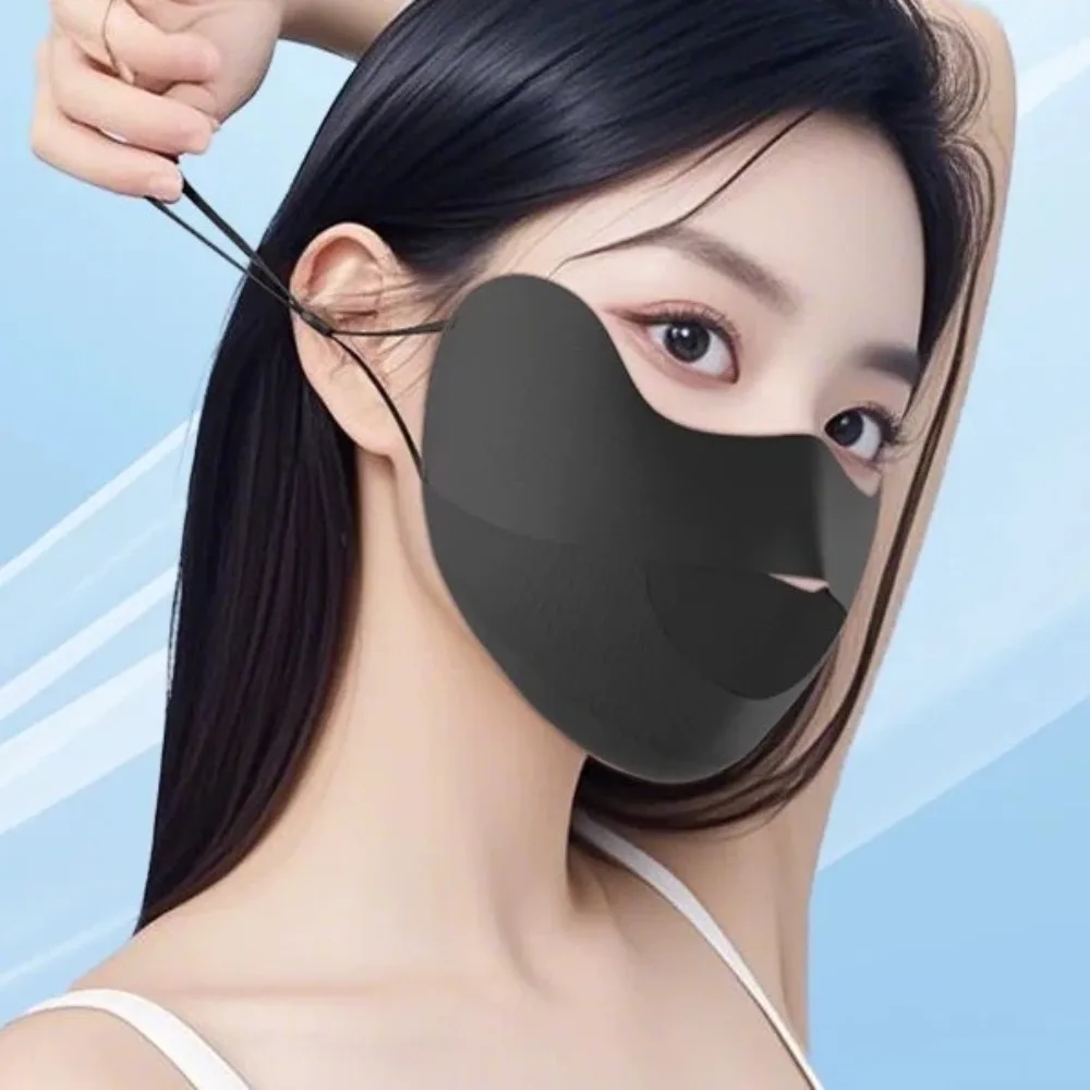 Cool Sun Protection UV Face Mask Solid Color Breathable Cycling Face Cover Washable Dustproof Ice Silk Sunscreen Mask Sports
Cool Sun Protection UV Face Mask Solid Color Breathable Cycling Face Cover Washable Dustproof Ice Silk Sunscreen Mask Sports