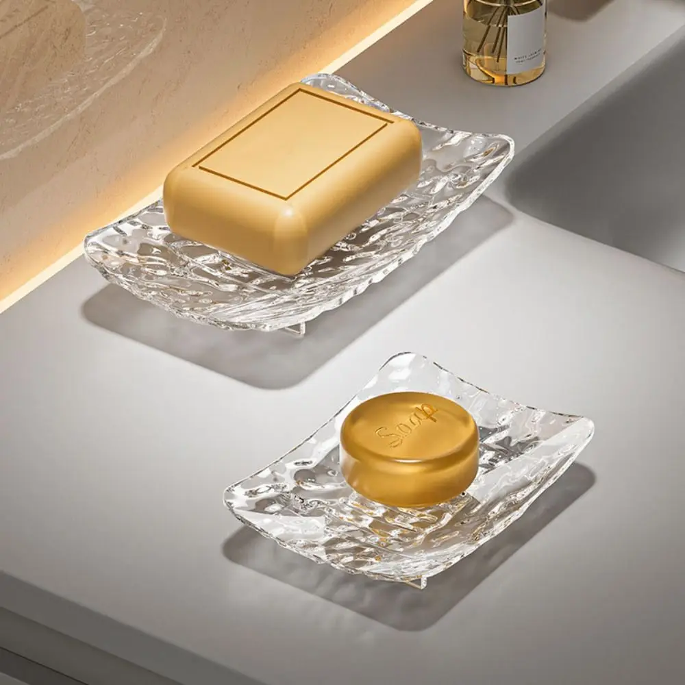 5pcs Useful Transparent Soap Box Light Luxury Drain Hole Design Soap Holder Non-slip Base PET Soap Tray Kitchen
5pcs Useful Transparent Soap Box Light Luxury Drain Hole Design Soap Holder Non-slip Base PET Soap Tray Kitchen
